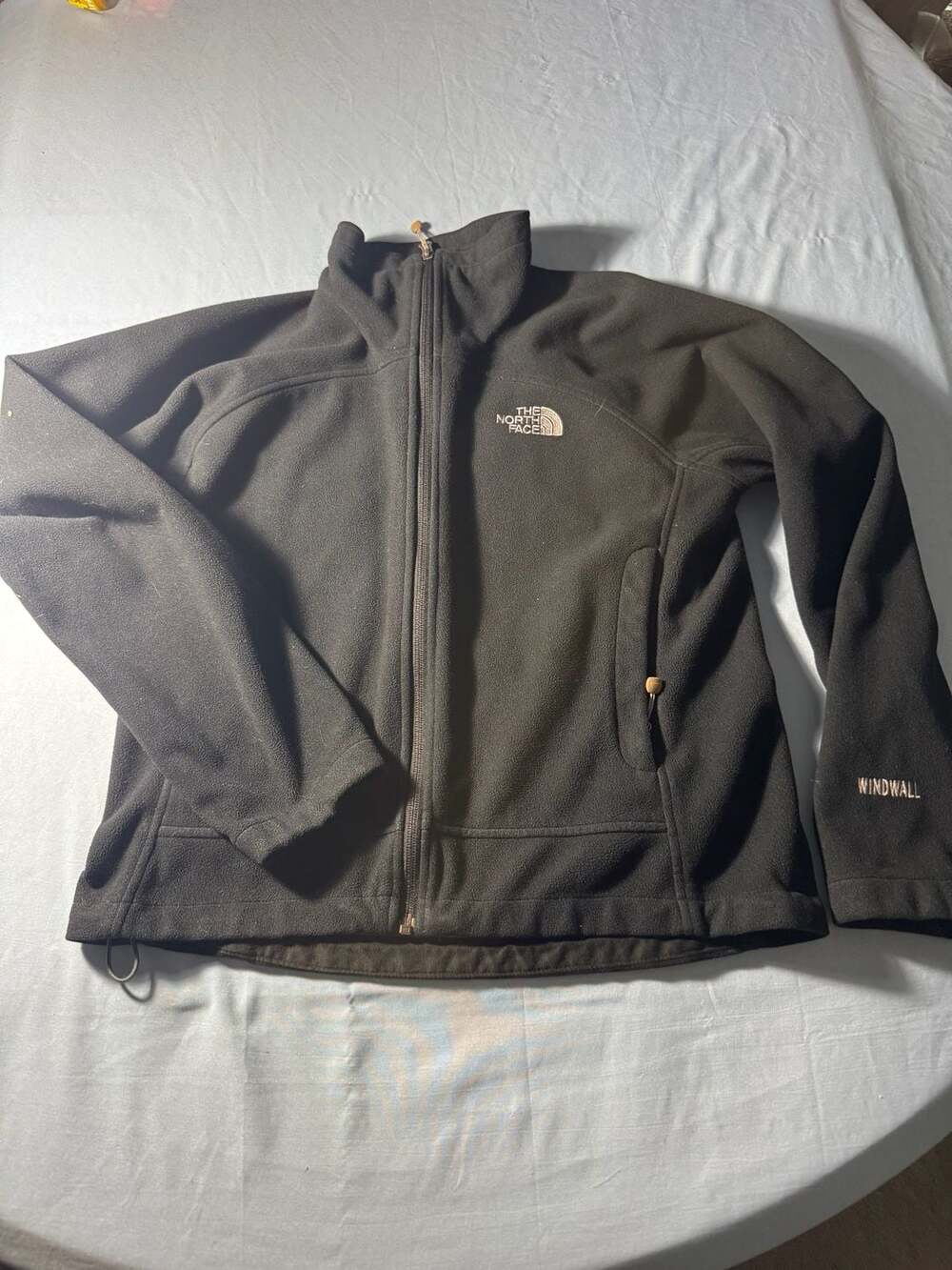 The North Face Women's WindWall Black Fleece Full Zip Jacket Size Small